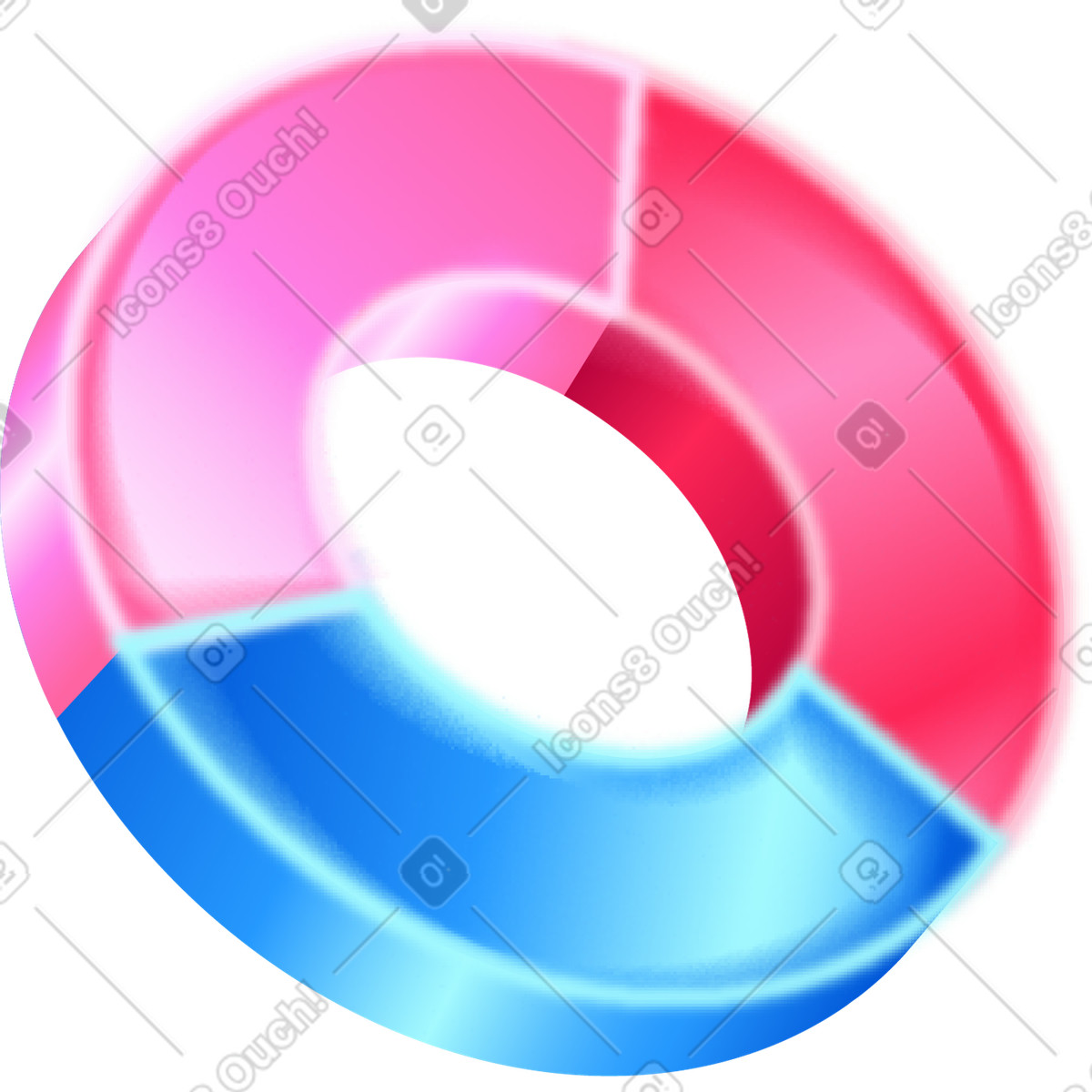 Ilustración Paleta de colores en estilo Burst a descargar en PNG y SVG