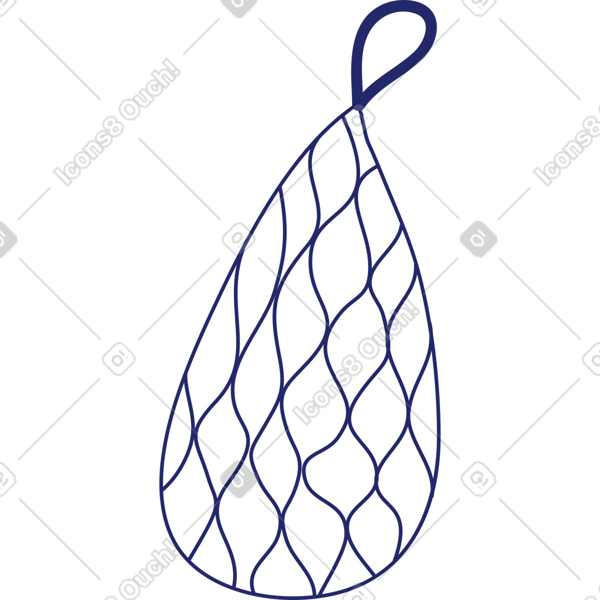 Bag illustration in Clip style download in PNG, SVG