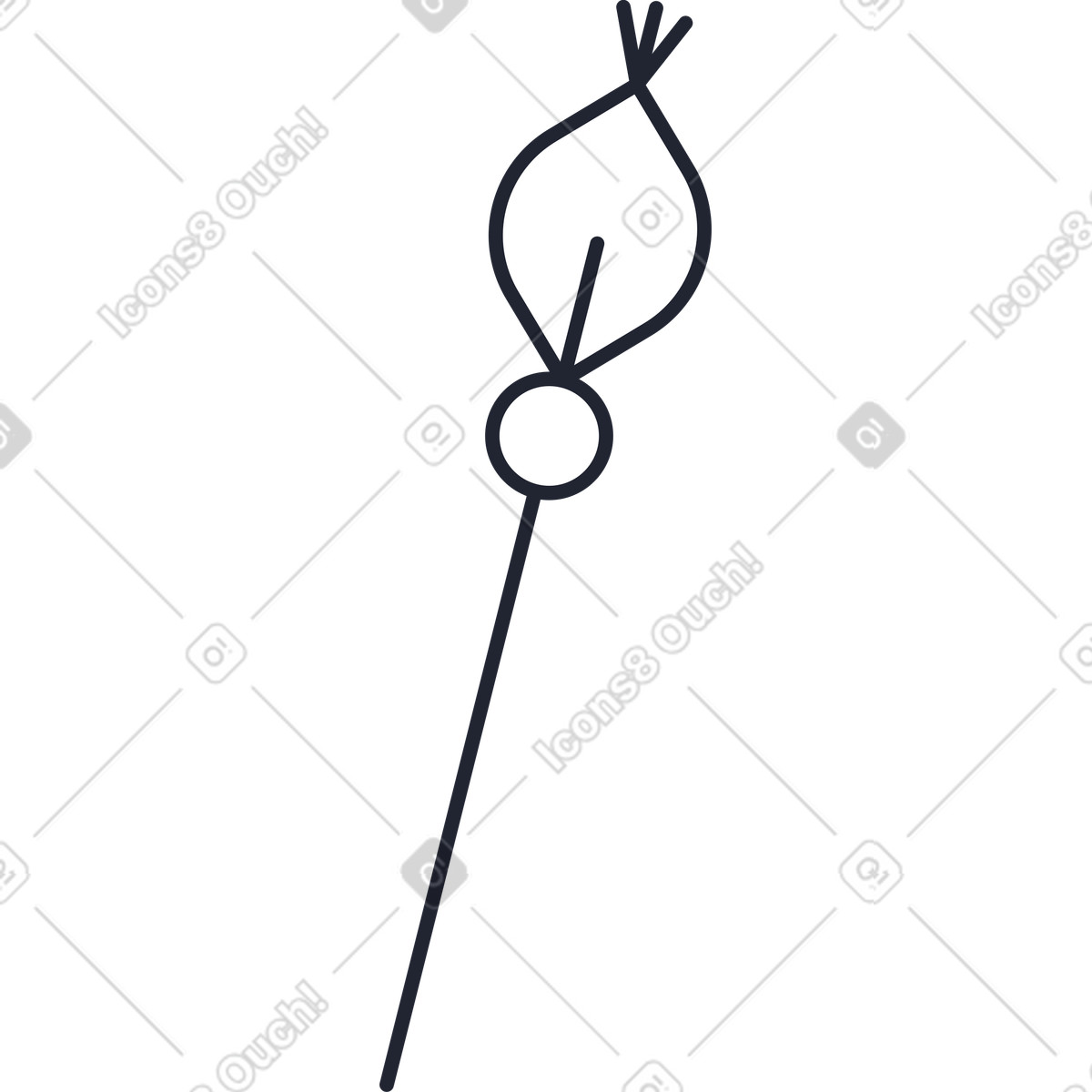 Ilustração animada de Flor em no estilo Pablita para baixar em GIF, Lottie (JSON), AE