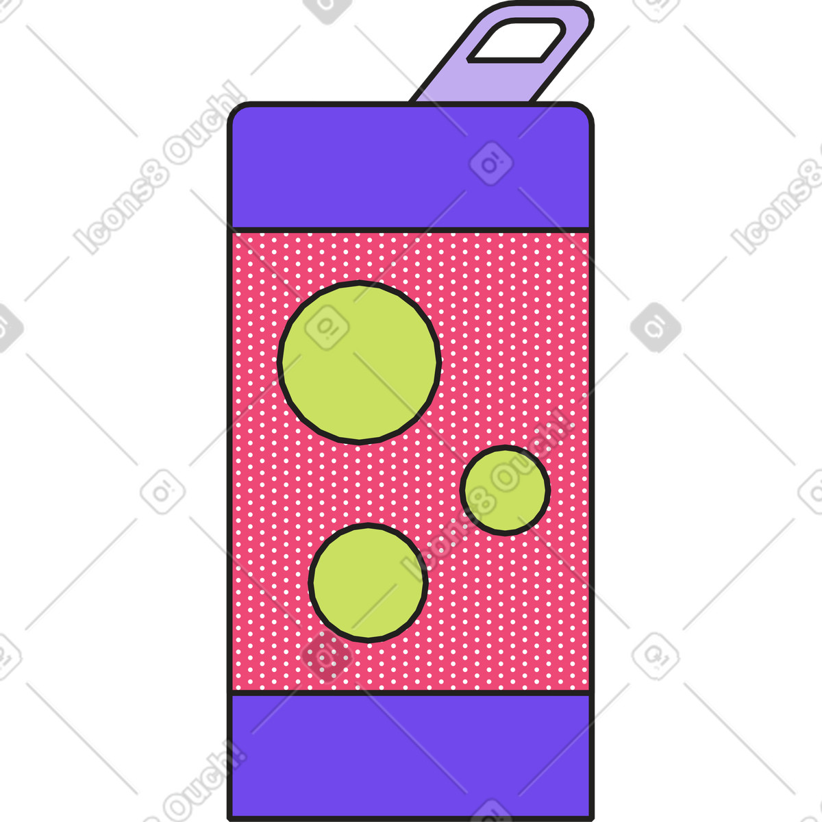 下载 Dazzle 风格的 气泡柱 插画，支持 PNG、SVG 格式