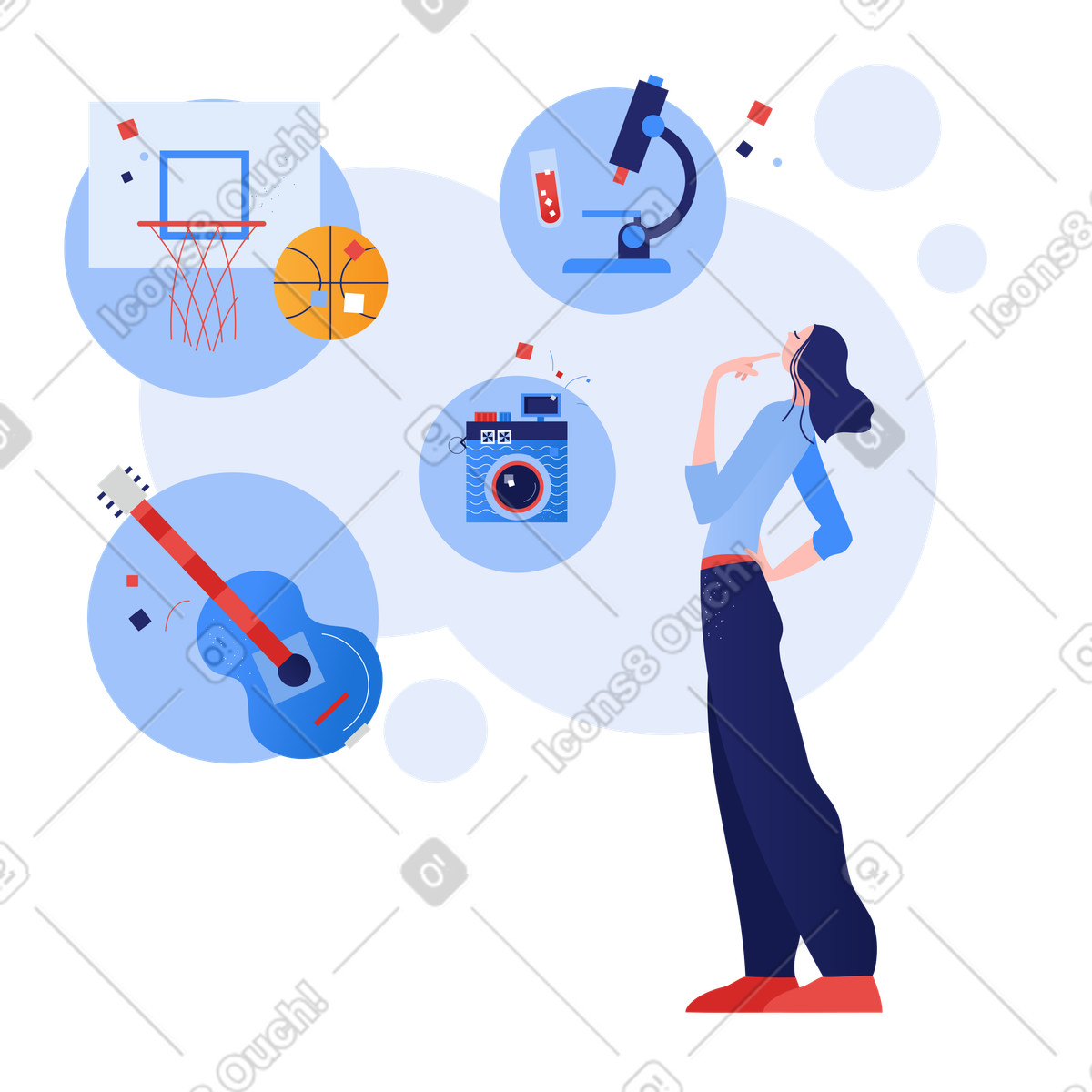 Scegliere l'occupazione illustrazione in stile Clip scarica in PNG, SVG