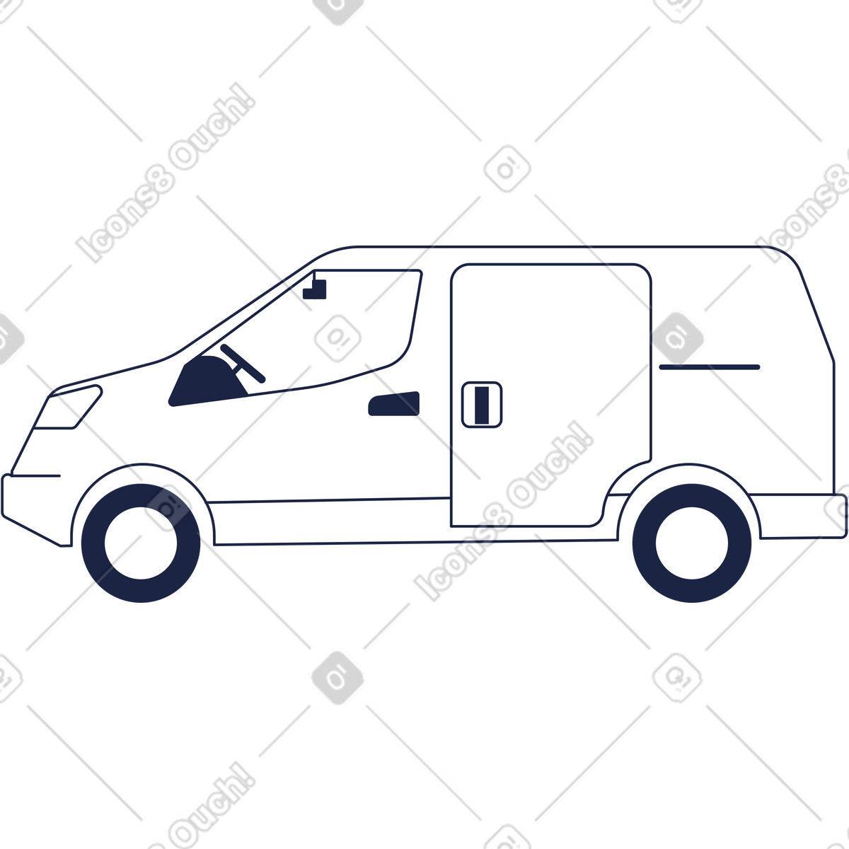Von-Illustration im Urban Line-Stil als Download in PNG, SVG