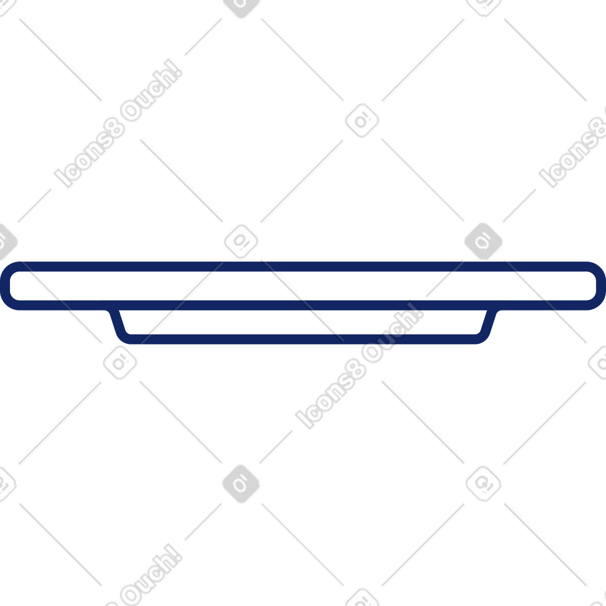 Piatto illustrazione in stile Cyborg scarica in PNG, SVG