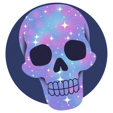 Art illustrations skulls