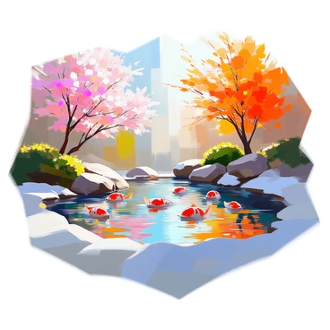 Koi pond