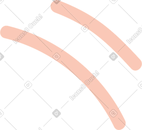 Dos lineas beige PNG, SVG