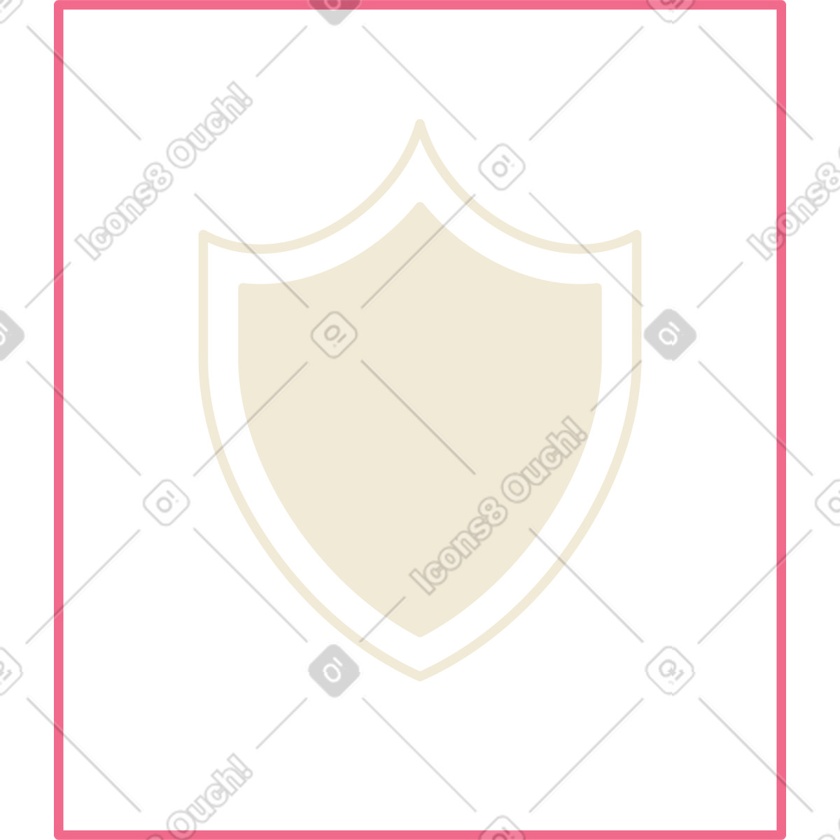 Juicy 스타일의 프레임의 보호막 일러스트레이션 PNG, SVG 다운로드