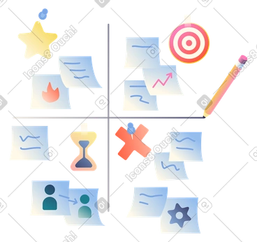 Beam Style Vector Illustrations in PNG and SVG