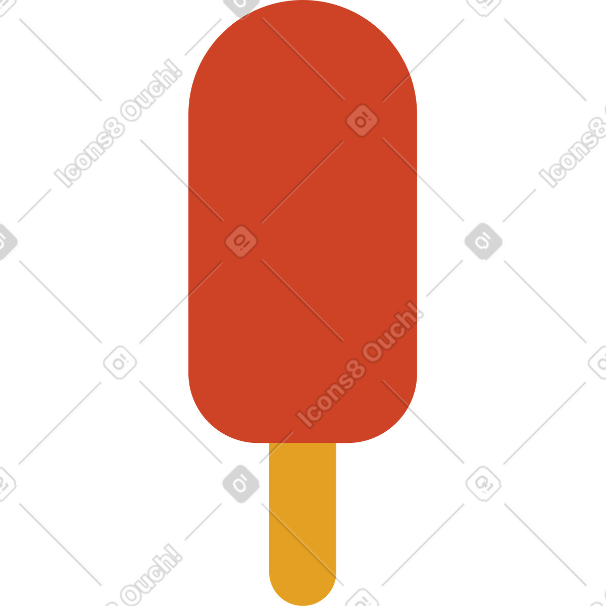 Eis am stiel-Illustration im Arabica-Stil als Download in PNG, SVG