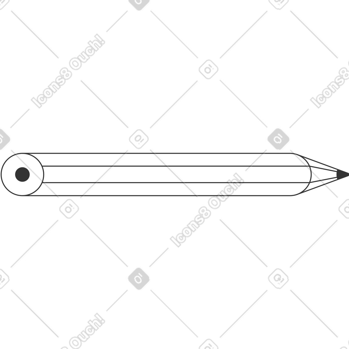 下载 Crayon 风格的 铅笔 插画，支持 PNG、SVG 格式