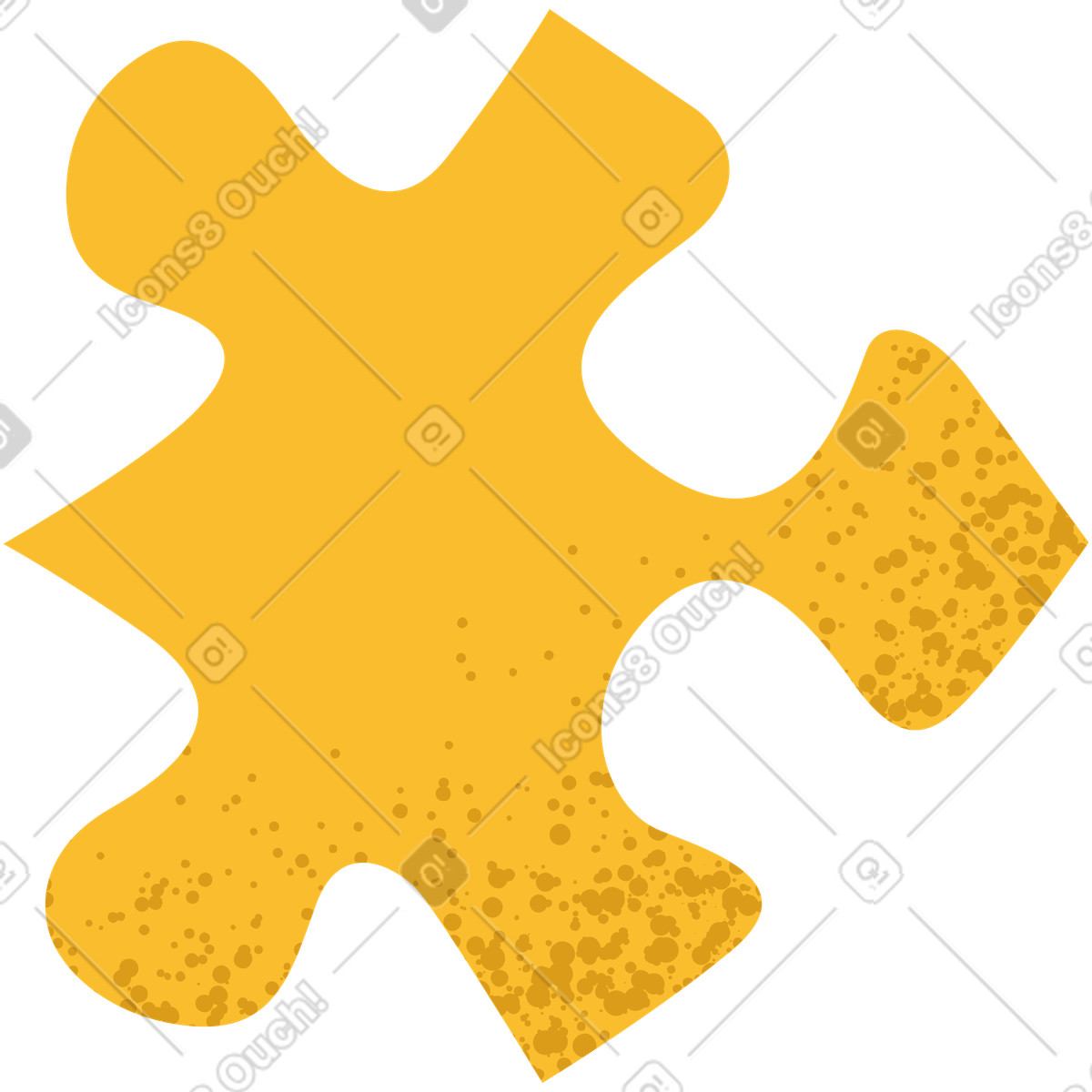 Ilustração de Puzzle em no estilo Pale para baixar em PNG, SVG