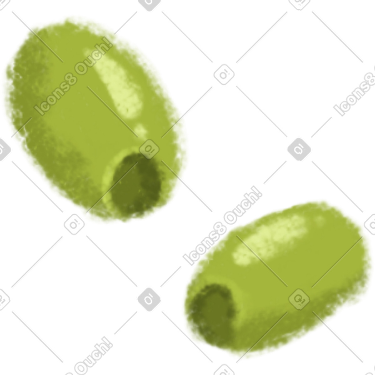 Toscana スタイルの Olives のイラストをPNG、SVG形式でダウンロード
