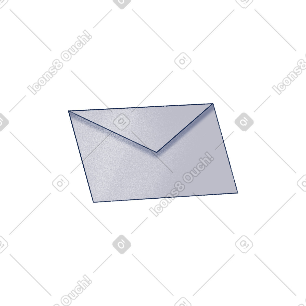 Envelope illustrazione in stile Haze scarica in PNG, SVG