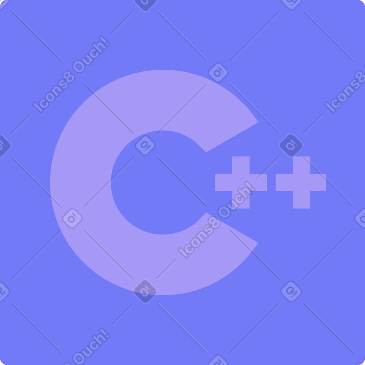 Illustration Icône c plus dans le style Giggle à télécharger aux formats PNG, SVG