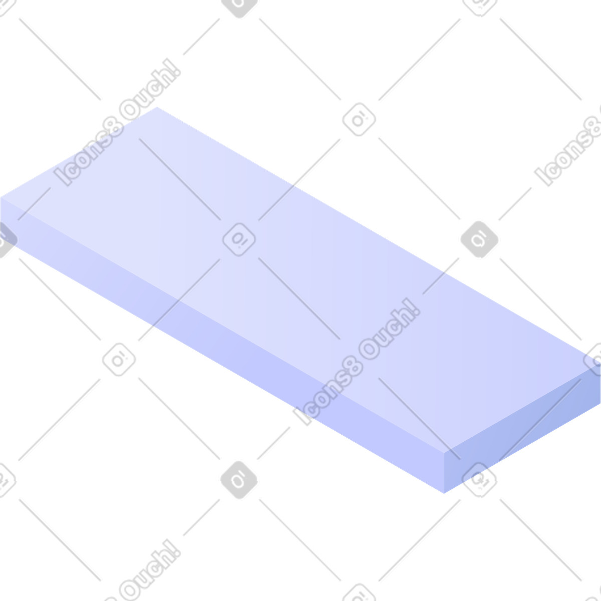 Isometrischer block-Illustration im Quantum-Stil als Download in PNG, SVG