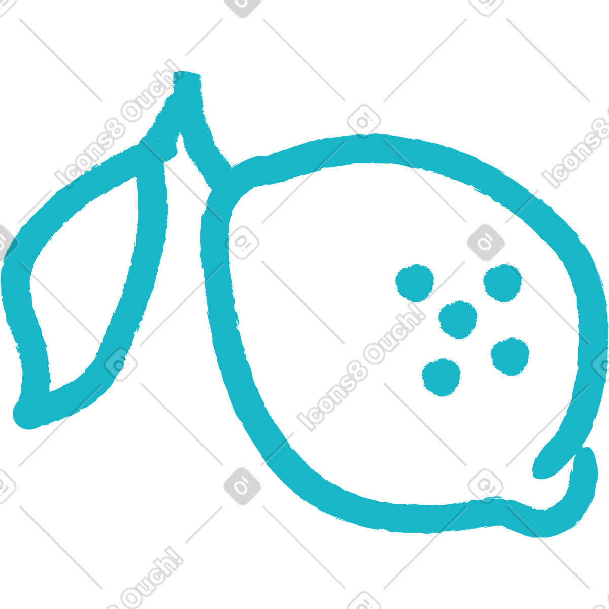 Limette-Illustration im Lime-Stil als Download in PNG, SVG