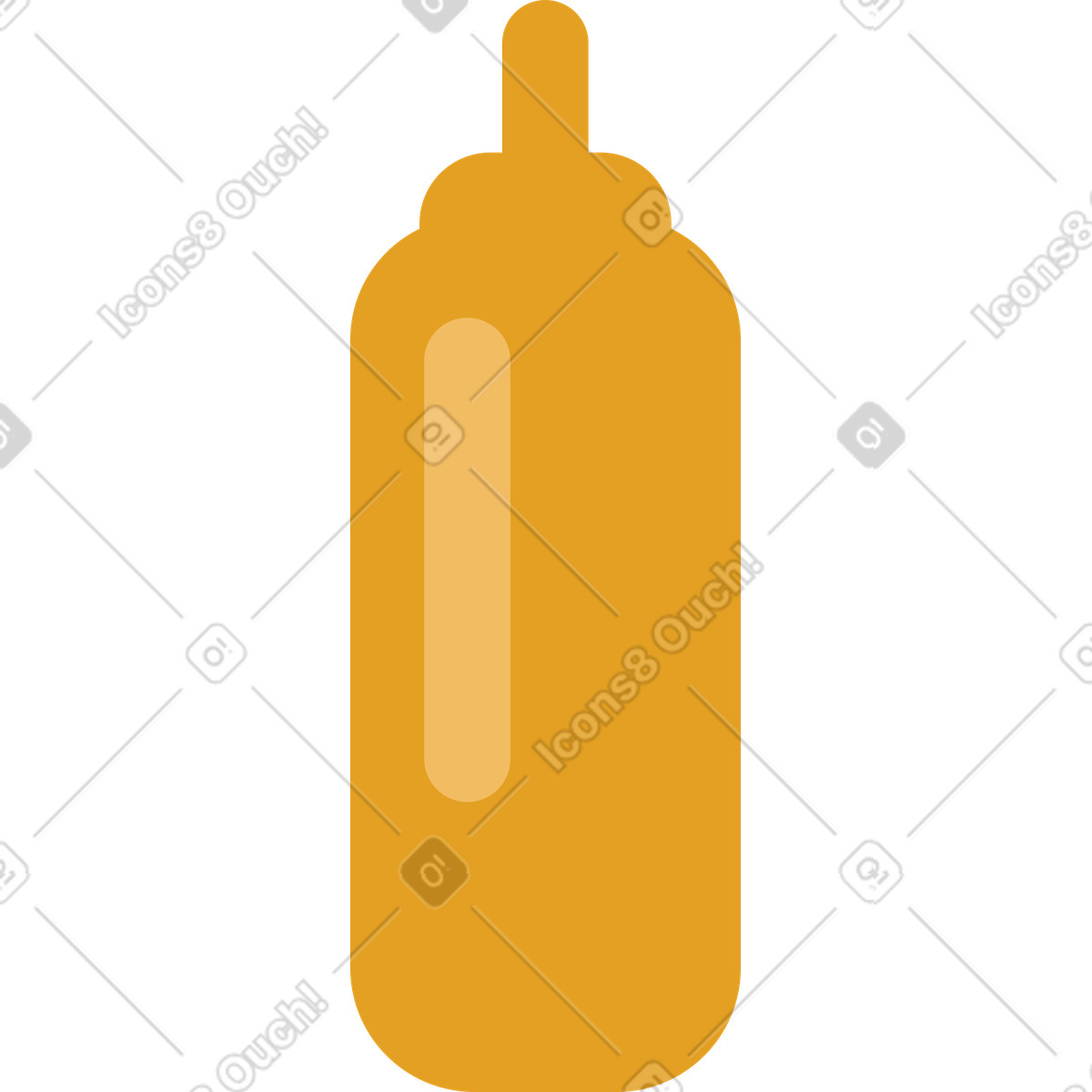 下载 Arabica 风格的 烧烤芥末酱 插画，支持 PNG、SVG 格式