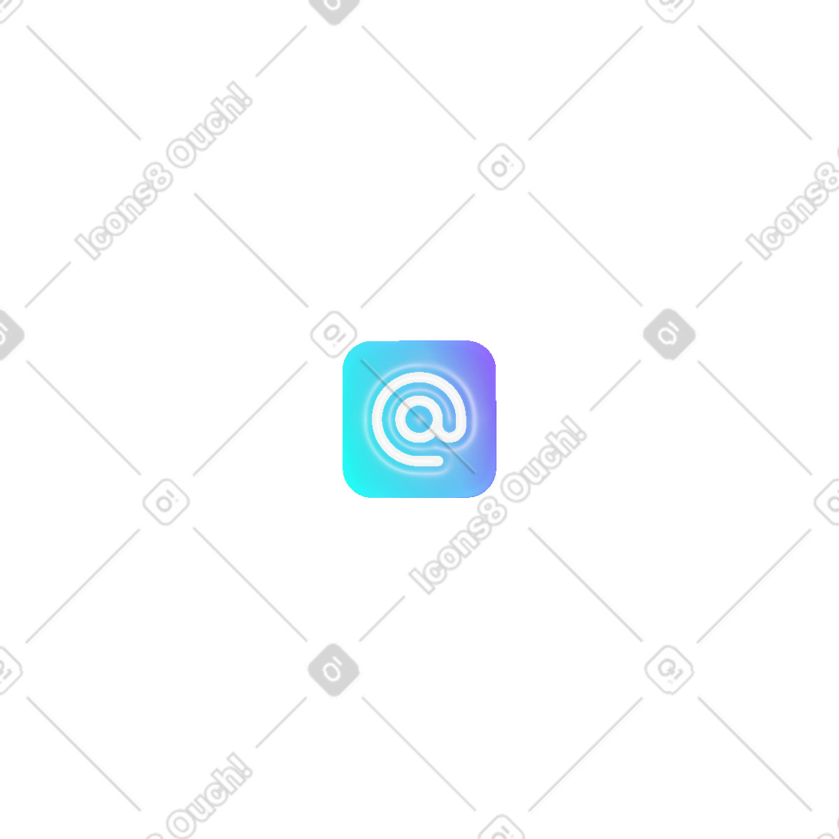 Illustration Email icon dans le style Pure à télécharger aux formats PNG, SVG