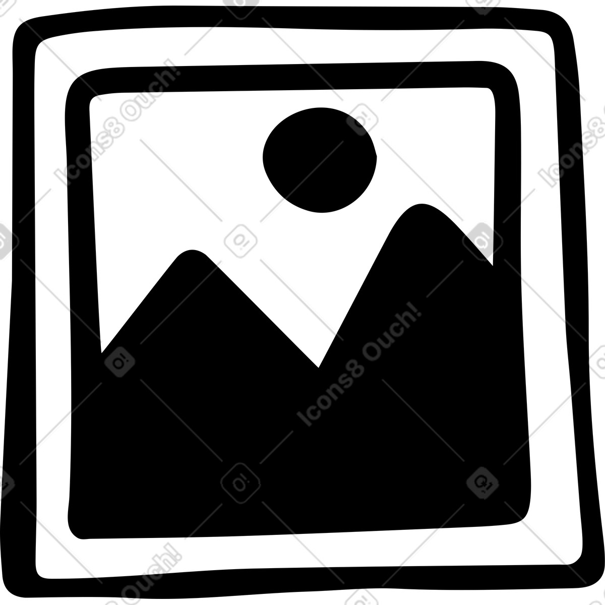 Image illustration in Journal style download in PNG, SVG