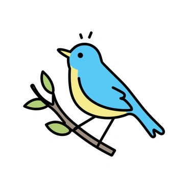 A bird perched on a branch, looking around before taking flight