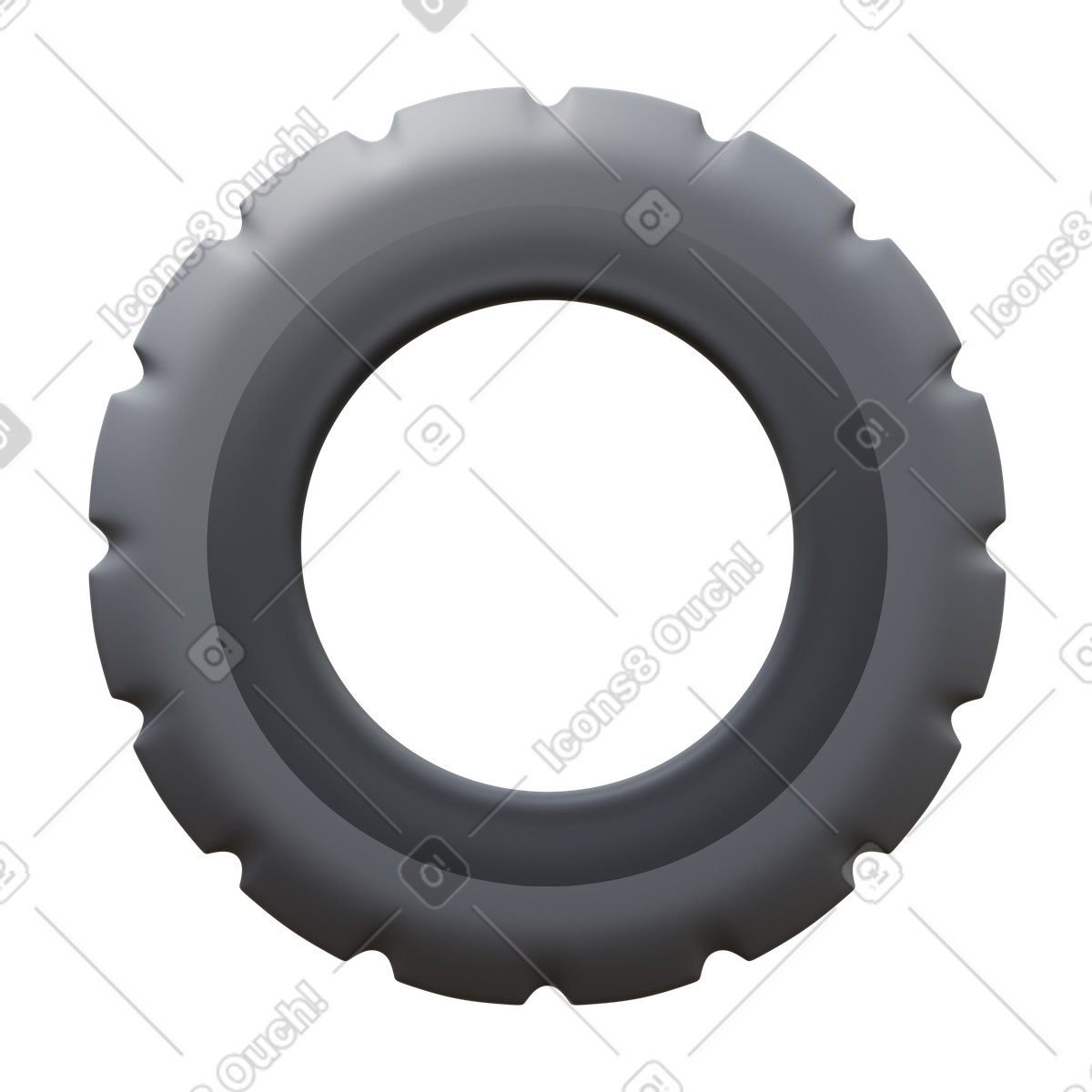 Illustration Tire dans le style 3D Fluency à télécharger aux formats PNG, SVG