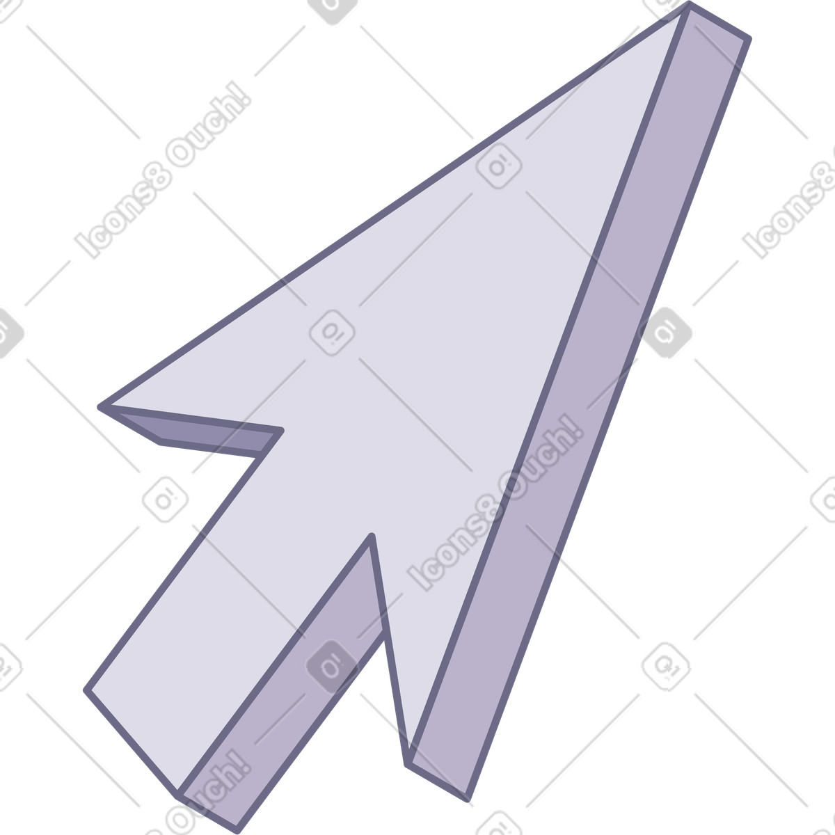 Modul スタイルの Cursor のイラストをPNG、SVG形式でダウンロード