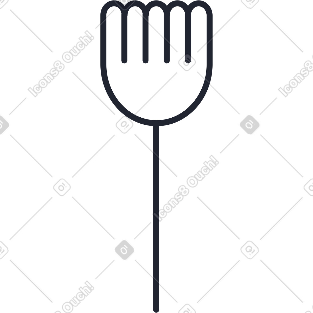 Ilustração animada de Minimalist white flower with rounded petals and long stem em no estilo Pablita para baixar em GIF, Lottie (JSON), AE
