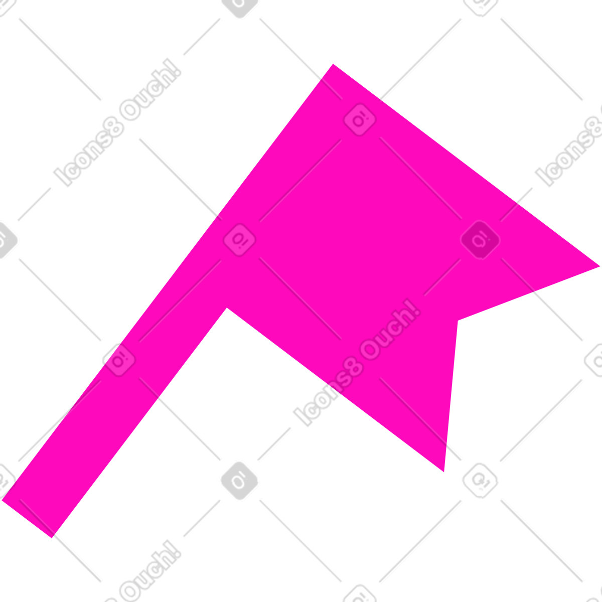 Ilustração de Ícone bandeira em no estilo Basic para baixar em PNG, SVG