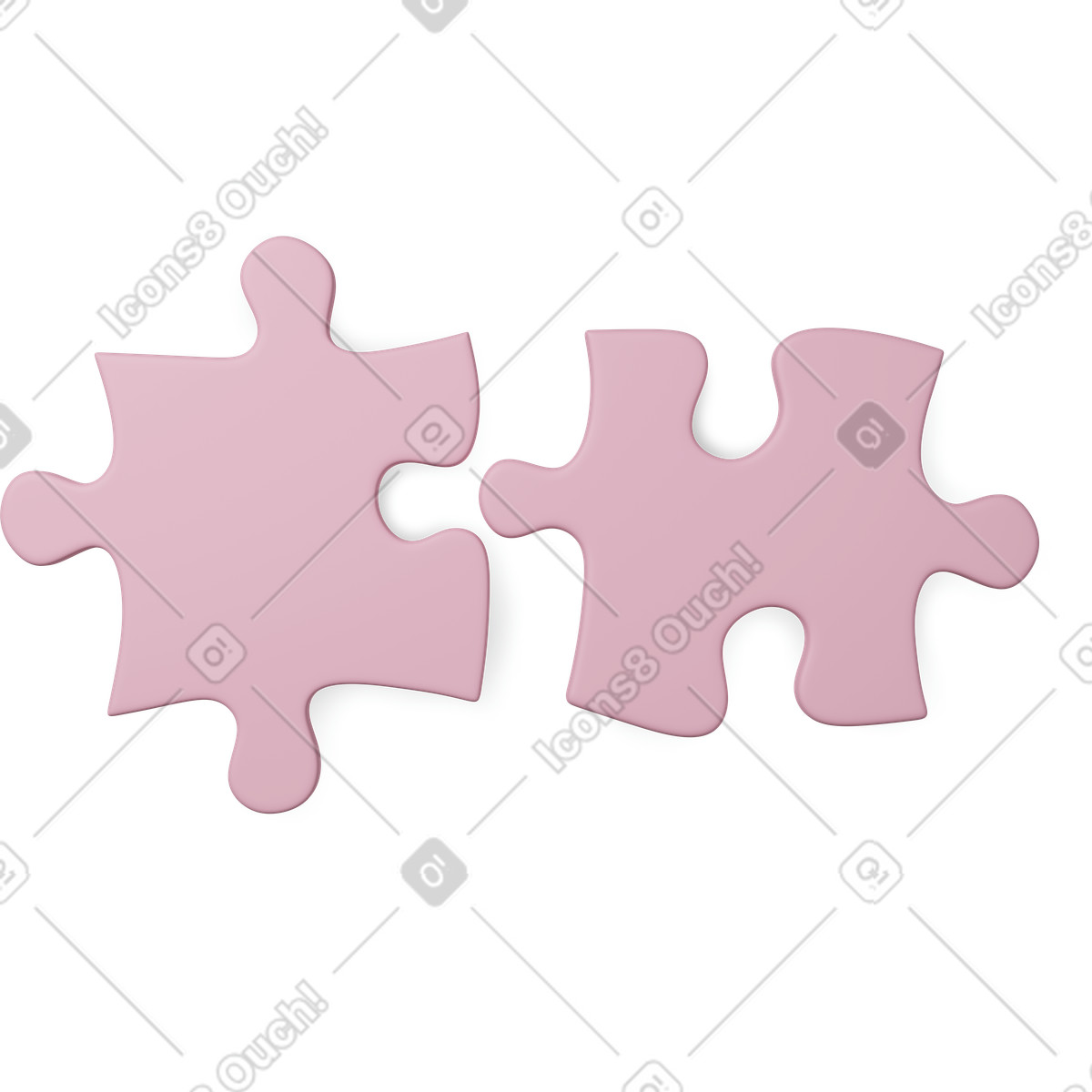 Ilustração de Puzzles em no estilo 3D Casual life para baixar em PNG, SVG