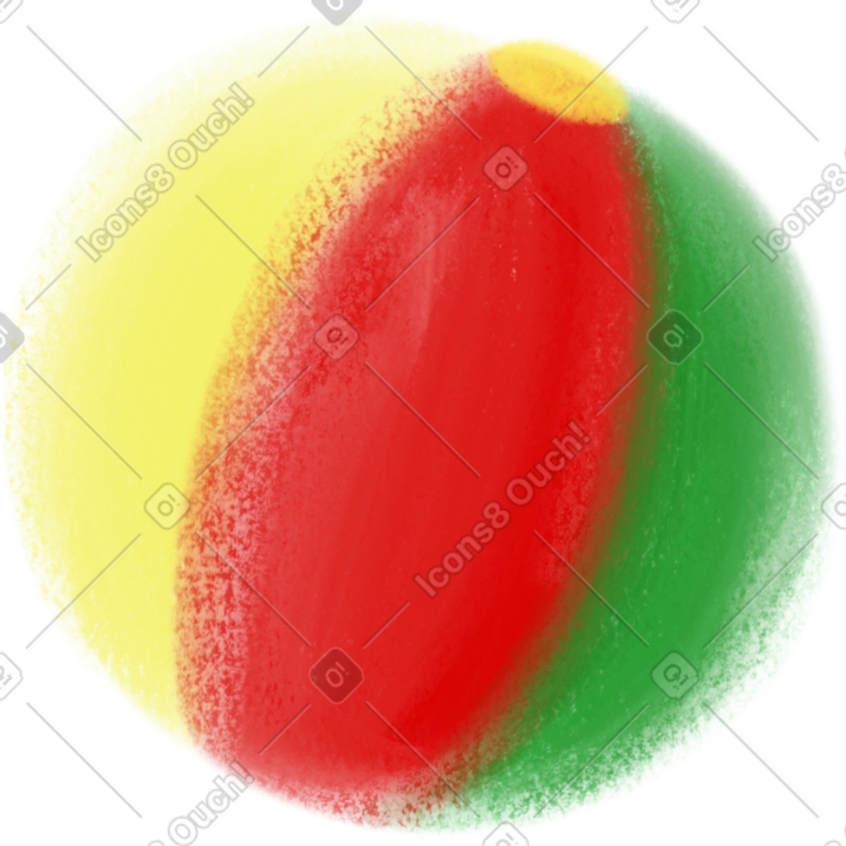 Mushy スタイルの Ball のイラストをPNG、SVG形式でダウンロード