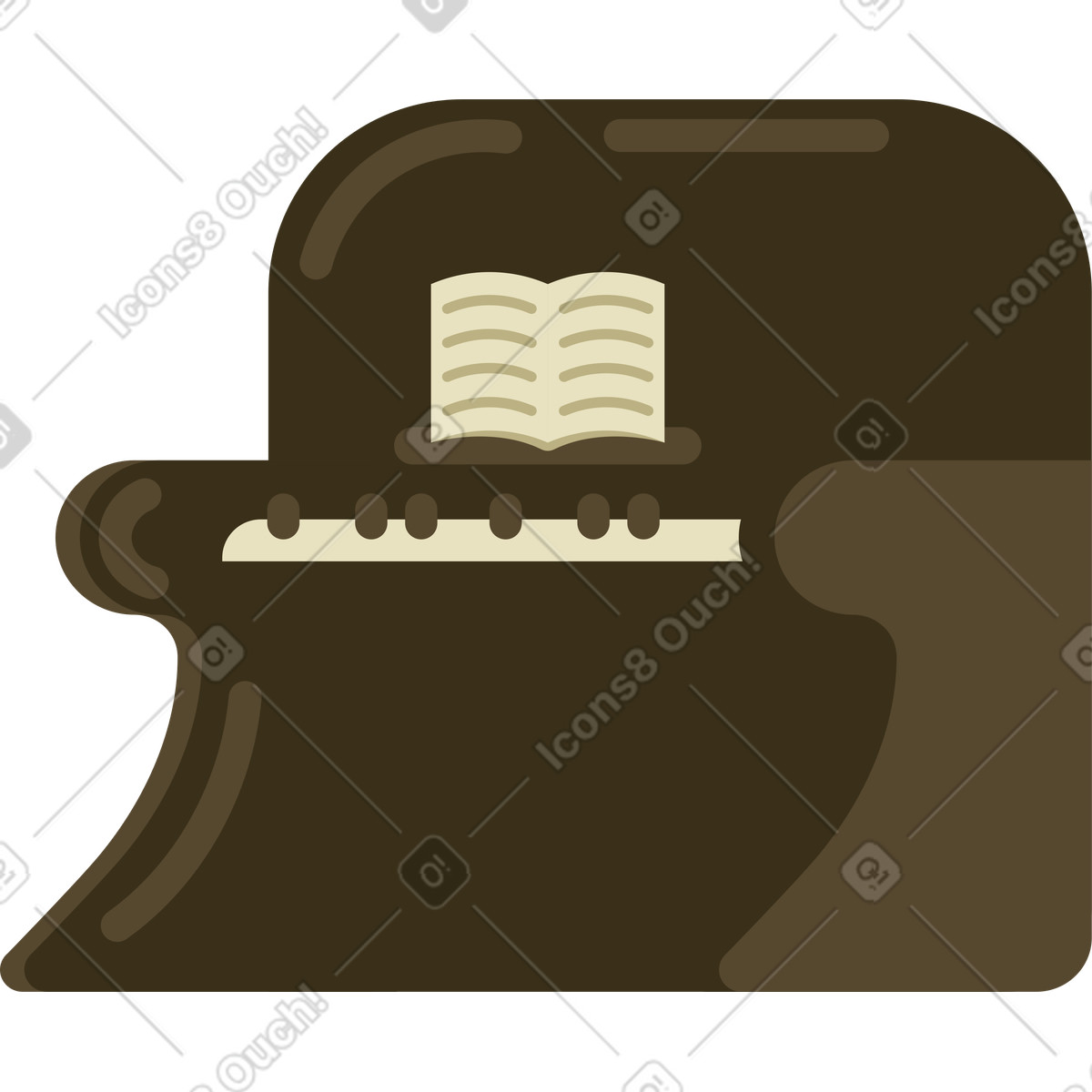 Ilustración Plan en estilo Arabica a descargar en PNG y SVG