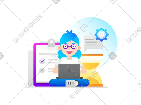 Productive work PNG, SVG