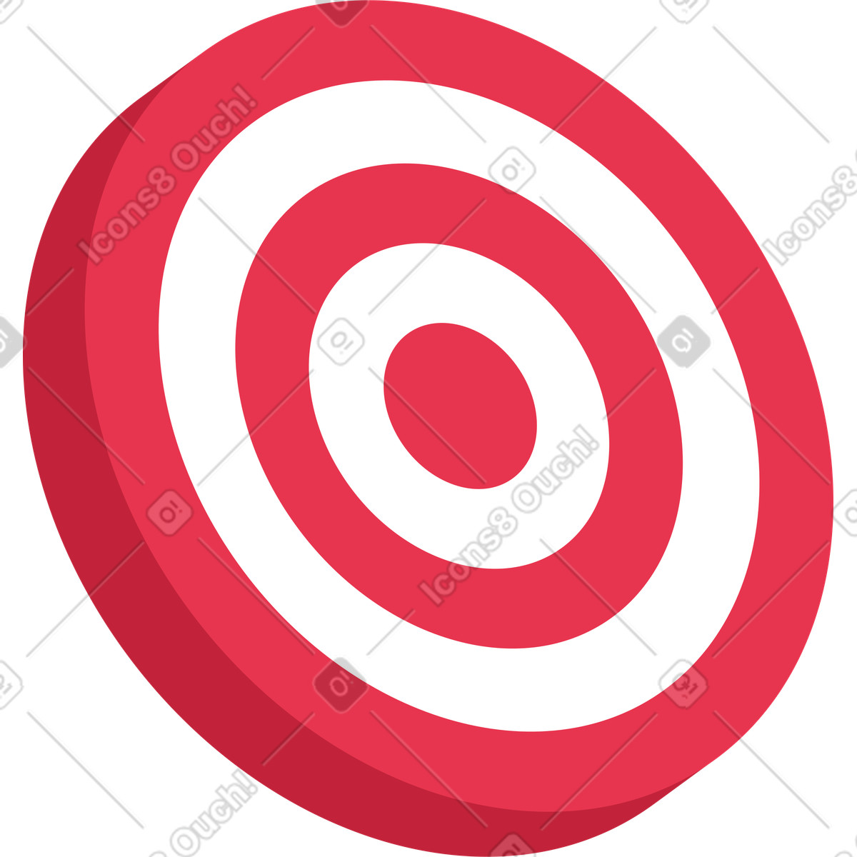 Catchy スタイルの Target のイラストをPNG、SVG形式でダウンロード