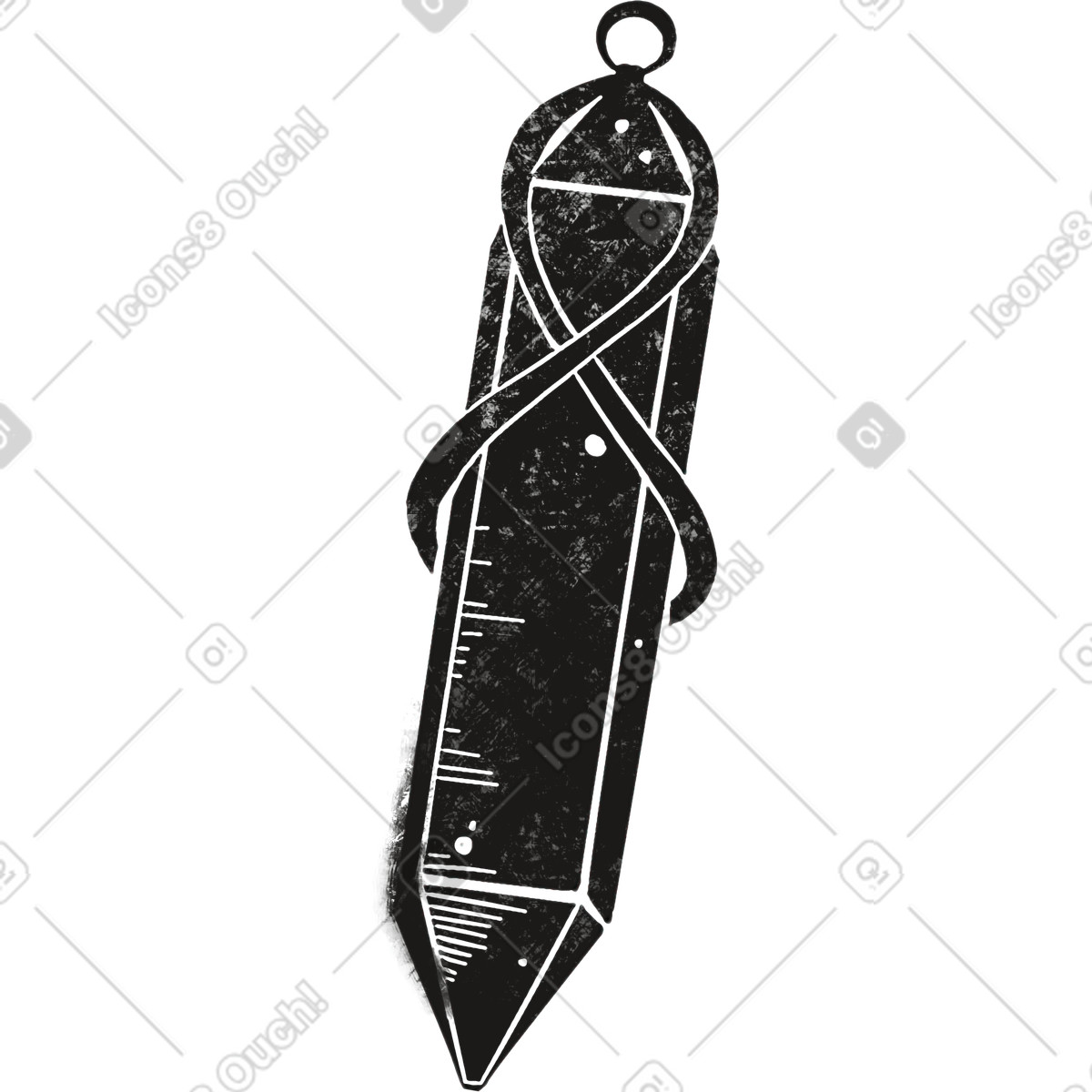 Иллюстрация Crystal pendant в стиле Mystery — скачать в форматах PNG, SVG