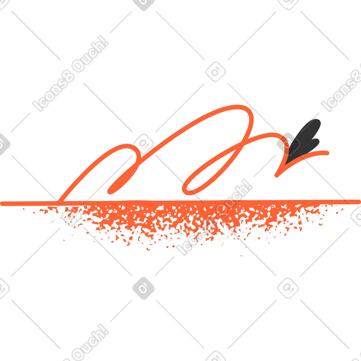 Plants composition illustration in PNG, SVG