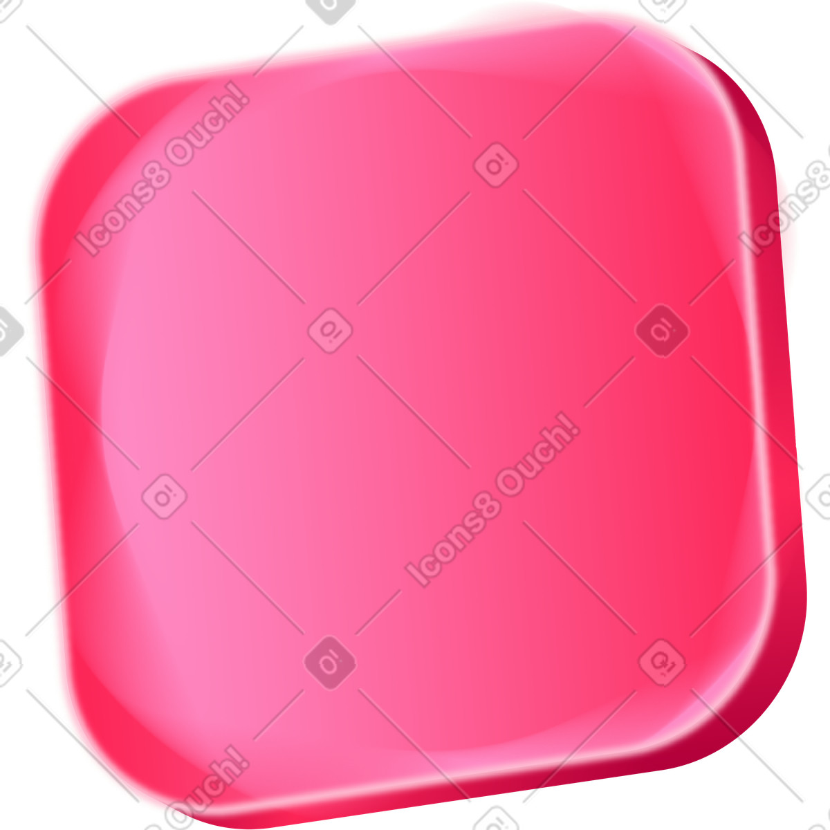 Red plate illustration in Burst style download in PNG, SVG
