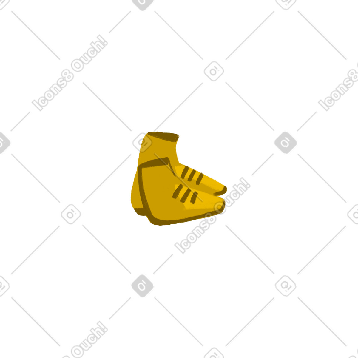 Illustration Des chaussures dans le style Atomic à télécharger aux formats PNG, SVG