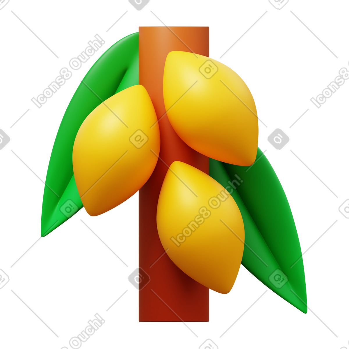 Ilustración Cocoa en estilo 3D Fluency a descargar en PNG y SVG