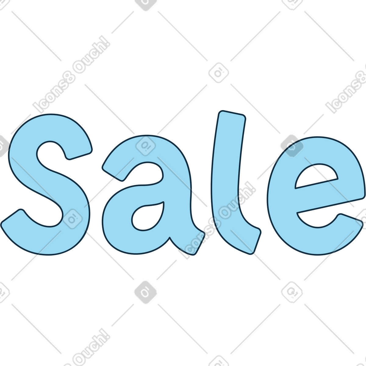 Lettering blue sale without shadow animierte Illustration im Bubble gum-Stil als Download in GIF, Lottie (JSON), AE