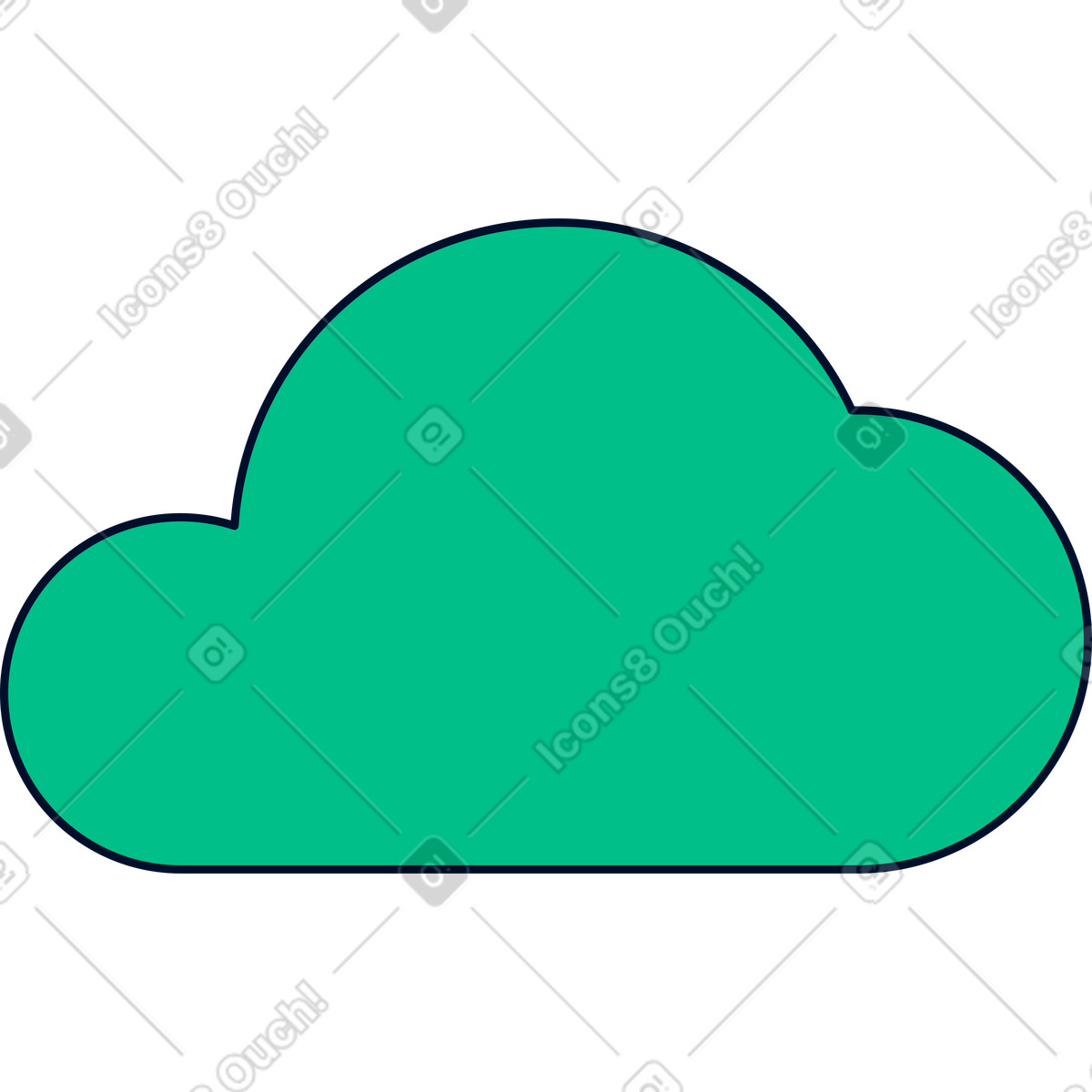 下载 Teal 风格的 灌木 插画，支持 PNG、SVG 格式