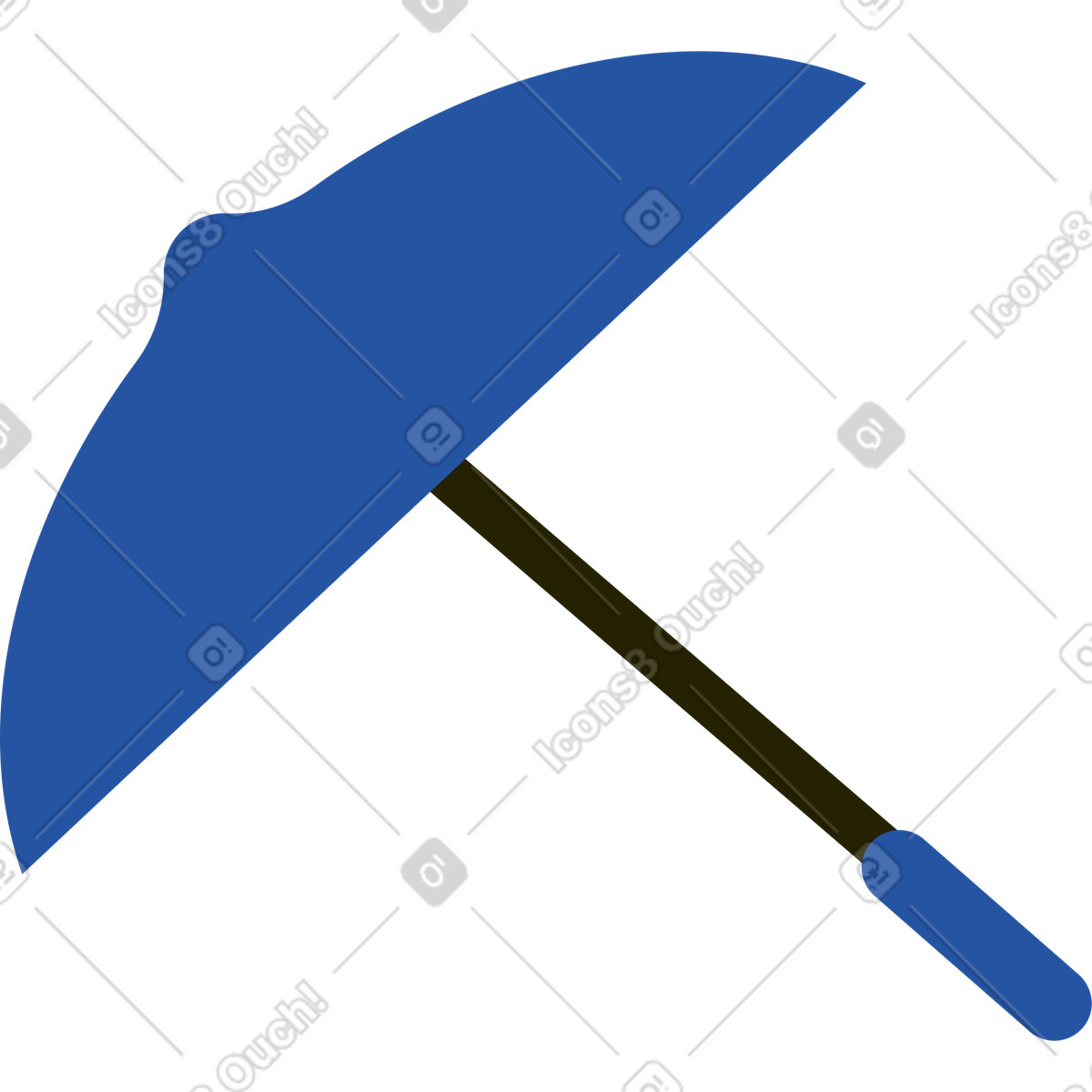 下载 Spot 风格的 雨伞 插画，支持 PNG、SVG 格式