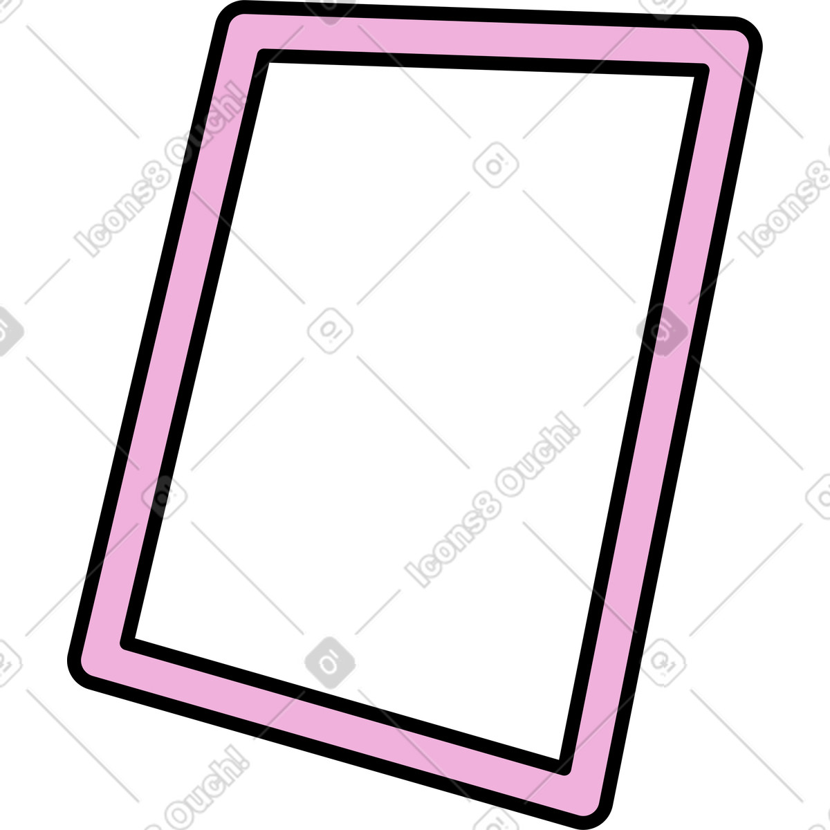 Board illustration in Mochi style download in PNG, SVG