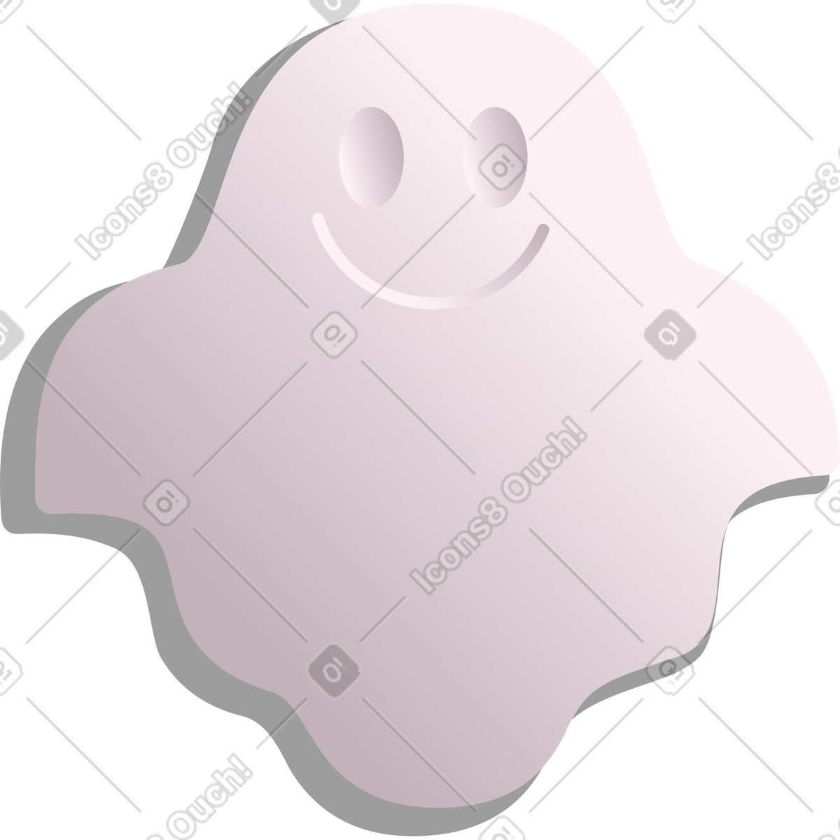 下载 Silky 风格的 鬼 插画，支持 PNG、SVG 格式