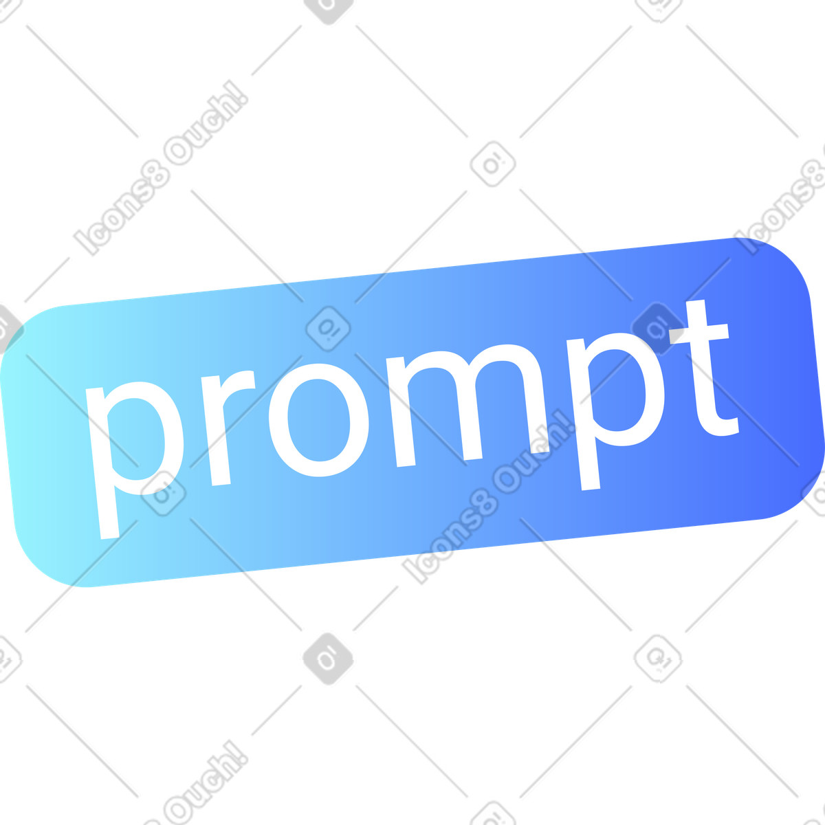 Richiesta di testo illustrazione in stile Azure scarica in PNG, SVG