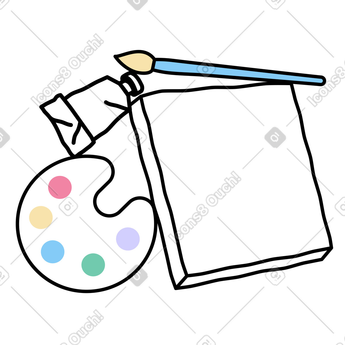 Stillleben zur illustration-Illustration im Notes-Stil als Download in PNG, SVG
