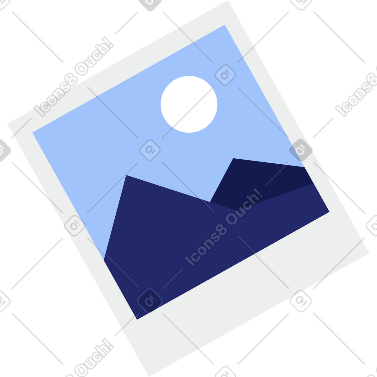 Clip スタイルの 写真 のイラストをPNG、SVG形式でダウンロード