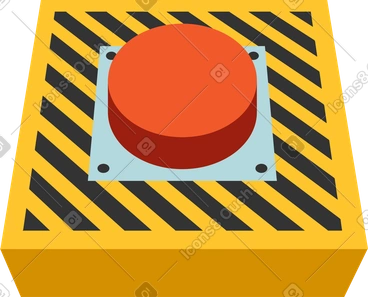 Emergency button PNG, SVG
