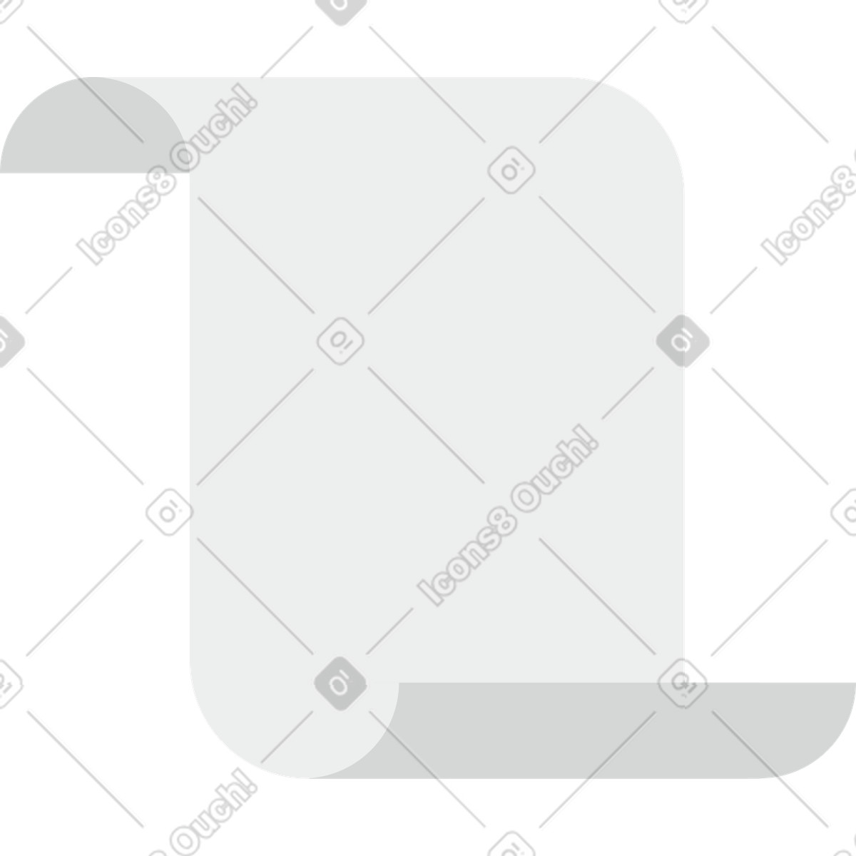 Clip スタイルの 紙 のイラストをPNG、SVG形式でダウンロード