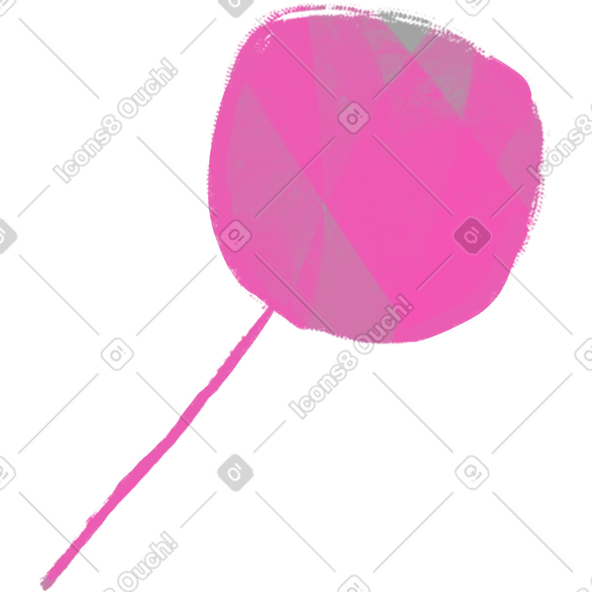 Fabulous スタイルの バブルピンク のイラストをPNG、SVG形式でダウンロード