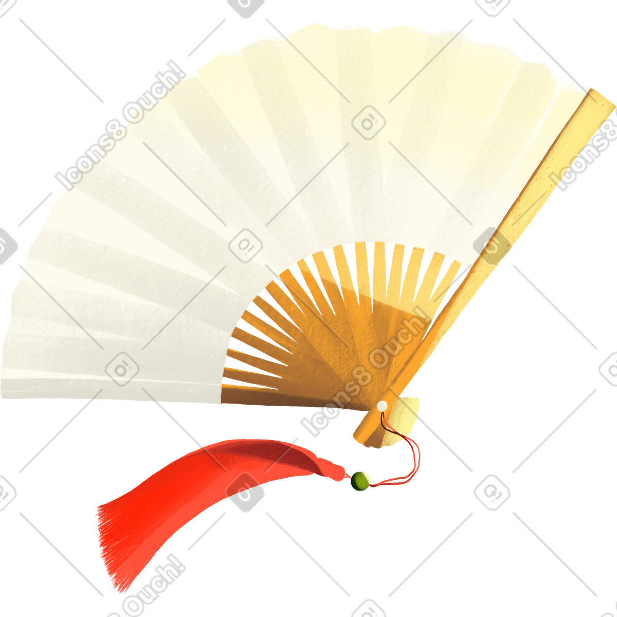 Sunday スタイルの Chinese hand fan のイラストをPNG、SVG形式でダウンロード